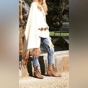Ankle boots size 7.5. Great condition. Purchased at FREE PEOPLE. Distress look.